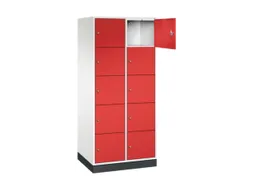 grootvolume-lockersysteem,HxBxD 1950x820x600mm,2x5vakken,cil.-slot