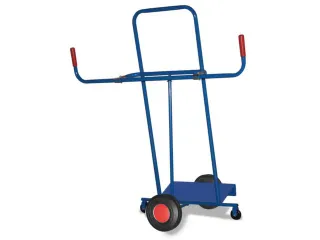Platenkar 250kg Schop Bxd 550x200mm Hxb 1435x1260mm Massief Rubber - 1