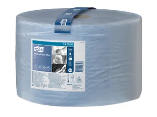 Poetspapier Tork W1 Plus Premium 2-laags 1500 vel blauw 130051 - 3