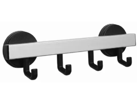 Magnetische Garderobe 12kg Per Haak 120x450x50mm 4 Haken