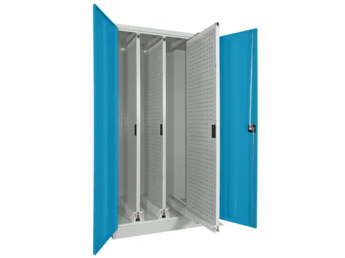 verticale kast cil.slot HxBxD 1950x1000x600mm RAL7035 front RAL5012