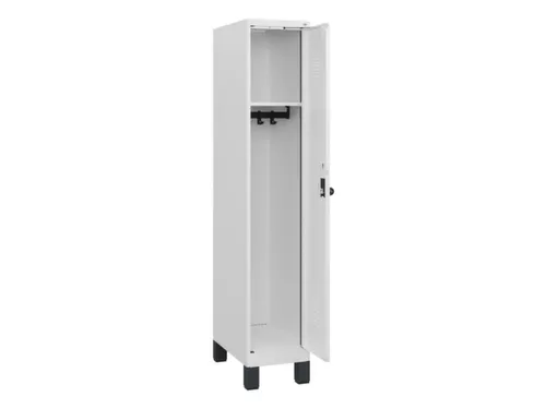 schoollocker,HxBxD 1630x300x500mm,1vak,vak B 300mm,draaigrendel,voeten