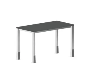 In hoogte verstelbaar bureau,HxBxD 720-840x1200x600mm,MS-donkergrijs - 2