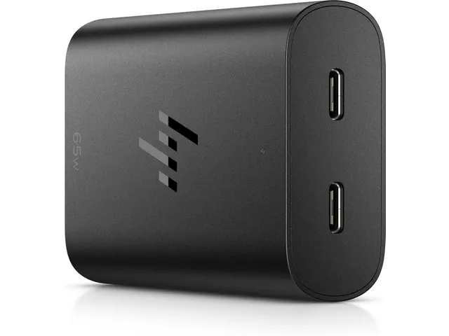 HP GaN Usb-C laptop oplader Zwart 10m 65W