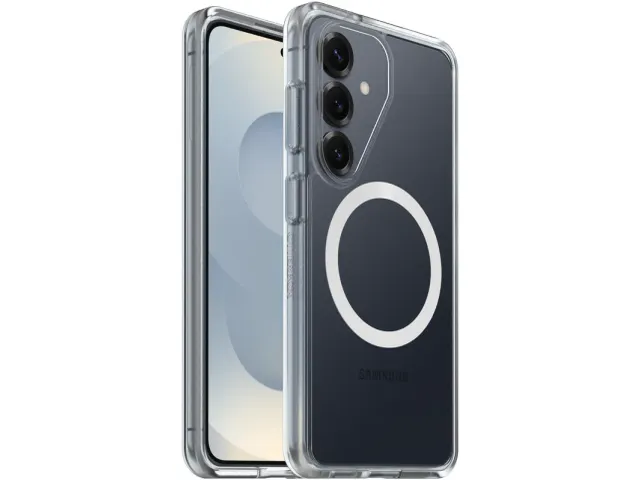 React Samsung Galaxy S26 Hoesje Magnetic Back Cover Transparant
