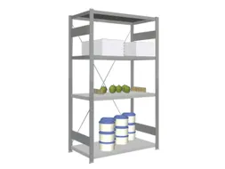 Rvs Inhaakstelling Basis 1750x1060x535mm 4legborden Vaklast 200kg