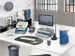 Wandklok CEP Mineral 30cm stil en magnetische grijs