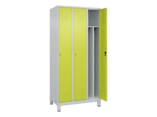 locker voor scheiding van kleding,HxBxD 1950x900x500mm,3vak - 2