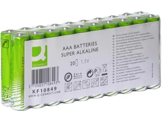 Q-connect AAA batterijen Alkaline 20 stuks - 3
