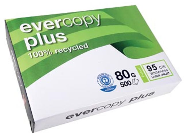 Recycled Kopieerpapier Evercopy Plus A4 80 Gram | A4PapierOnline.nl