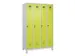 locker voor scheiding van kleding,HxBxD 1950x1200x500mm,4vak