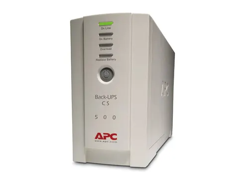APC Back-UPS BK500EI - 500VA, 4x C13 uitgang, USB