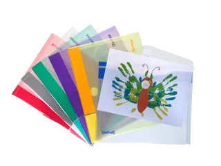 Enveloptas Djois Color Collection A5 horizontaal assorti - 3