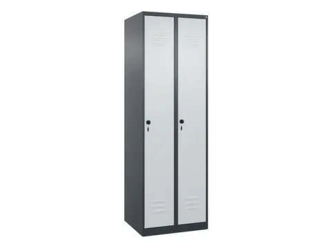 locker voor scheiding van kleding,HxBxD 1850x600x500mm,2vak