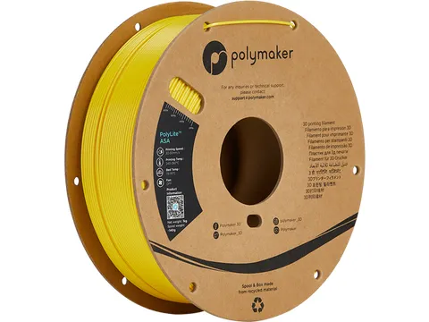 ASA 1,75mm geel 1kg PolyLite 3D Filament