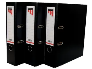 Ordner Quantore A4 80mm PP zwart - 2