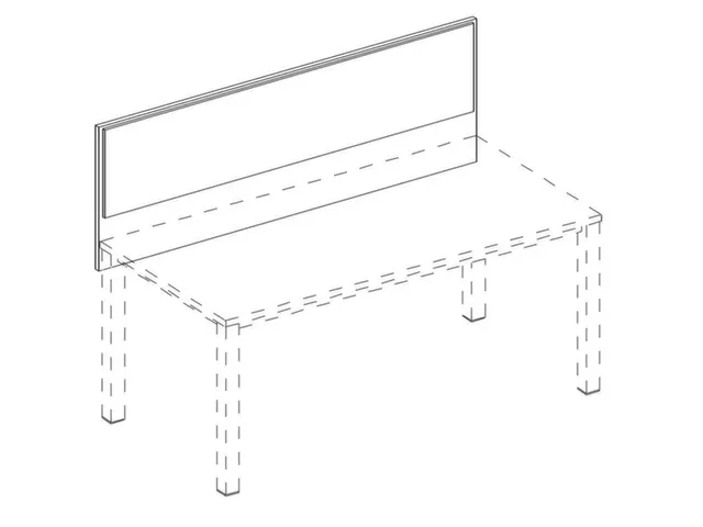panneau de rehausse,p. table de bureau,MS-gris foncé,BN3005-jaune