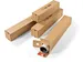 Tube Postal Rectangulaire, Ft 705 X 108 X 108 Mm, Brun