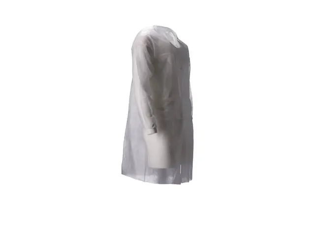 CMT pp non woven bezoekersjas Wit Maat XXXL light weight 100 Stuks