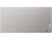 Tableau en verre mat 100x200cm gris chaud coins arrondis