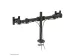 OUTLET Monitorarm FPMA-D960DG 2 Schermen tot 27 Inch met Doorvoer Zwar