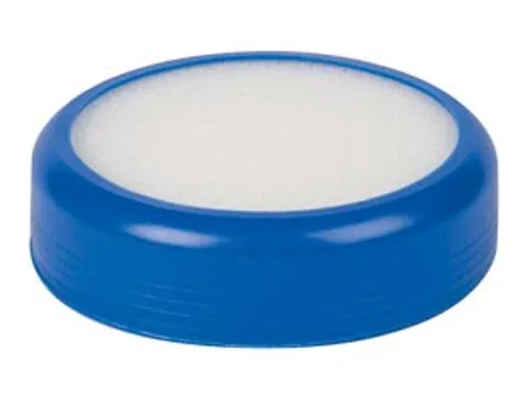Sponsdoosje Blauw Diameter 8,5cm