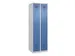 locker voor scheiding van kleding,HxBxD 1850x600x500mm,2vak