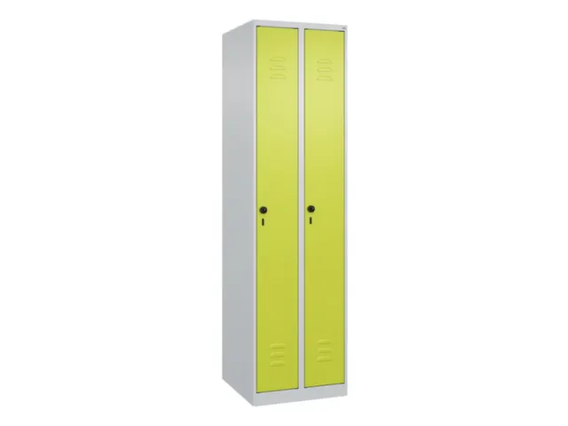 locker,HxBxD 1850x500x500mm,2vak,vak B 250mm,draaigrendel