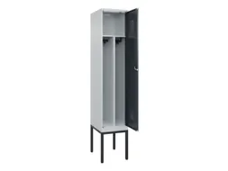 locker voor scheiding van kleding,HxBxD 2120x400x500mm,1vak