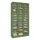 Postsorteerkast Zonder Deuren 1950x1000x400mm 3x13 Vakken Ral6011