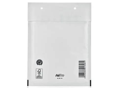 Luchtkussenenvelop 150x215 Mm Met Stripsluiting Wit