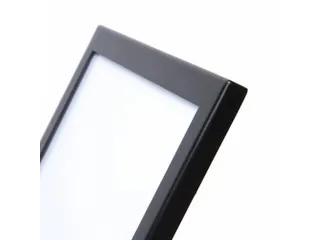 Menustandaard A4 Zwart met magnetisch acryl vak - 2