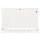 Bureau-onderlegblok 2026 Quantore ruit 56,5x36cm Wit kalender