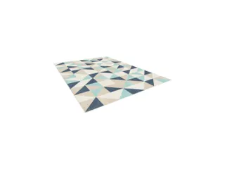 tapijt,v. binnen,HxLxB 7,5x2300x1600mm,PP,m. driehoekpatroon - 2