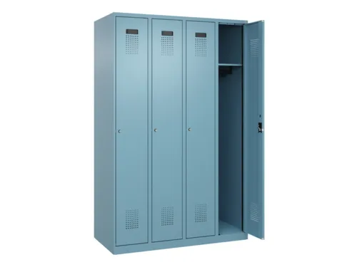locker,HxBxD 1850x1200x500mm,4vak,vak B 300mm,cil.-slot