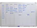DESQ Whiteboard Weekplanner 60x90cm