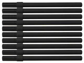 Viltstift 1mm 10 stuks zwart - 1