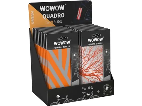 Quadro Quebec en Berlin Reflecterende Band Display 20 Stuks