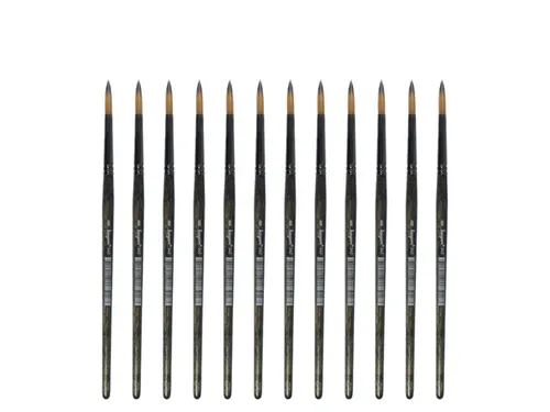 Penseel Kangaro Serie 340 rond Nr. 8 synthetisch doos 12 stuks