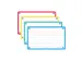 Flashcard Oxford 2.0 75x125mm 80vel 250gr lijn assorti