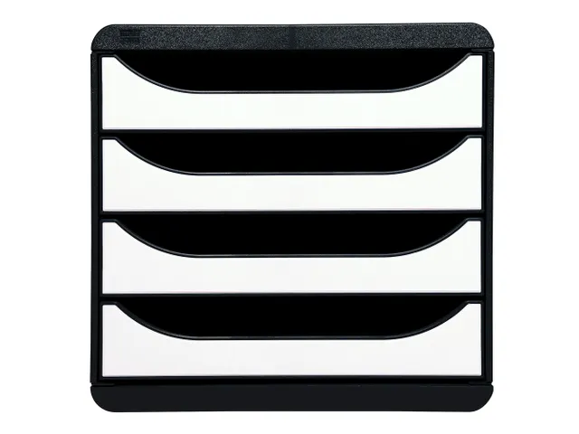 Big-box Classic Ladenblok 4 Laden A4+ Zwart Wit