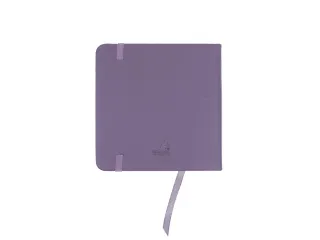 Schetsboek Kangaro 12x12cm heather purple PU HC 80 vel 140gr roomwit m - 5