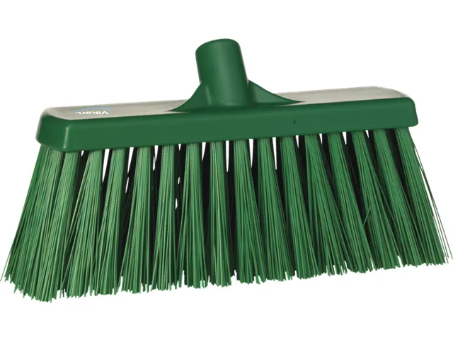 Hygiene 2915-2 bezem 30cm groen harde vezels 330mm