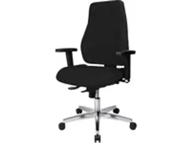 OUTLET Bureaustoel Topstar Point 91 zwart stof