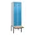 Z-garderobekast,HxBxD 2120x600x815mm,2vak,vak B 300mm,draaigrendel