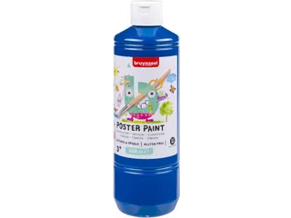 Plakkaatverf Bruynzeel diepblauw fles à 500ml - 1