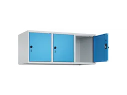 opzetkast,v. locker,3vak.,vak B 400mm,HxBxD 500x1200x500mm