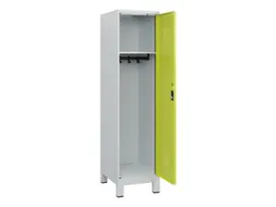 schoollocker,HxBxD 1630x400x500mm,1vak,vak B 400mm,cil.-slot,voeten