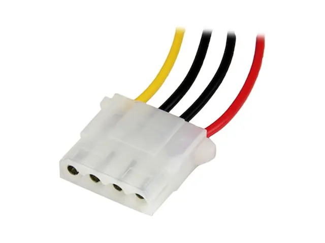 30cm Molex LP4-voedingsverlengkabel M/F