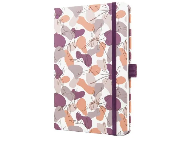 Weekagenda Beauty A5 2027 (NL/FR/EN/DU) Summer Linear Leaves Hardcover